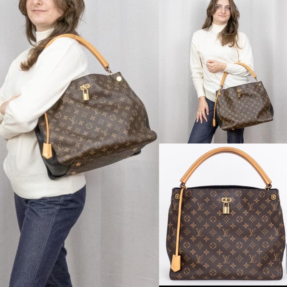 GORGEOUS GAIA BLACK LOUIS VUITTON artsy - Picture 14 of 14